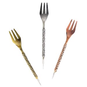 TENEDOR-PUNZÓN FORJADO PARA CACHIMBAS Y SHISHAS