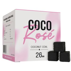 CARBÓN VEGETAL CACHIMBA COCOROSÉ 26X26X26