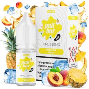PINEAPPLE PEACH - SALES DE NICOTINA PULL BAR 10 ML