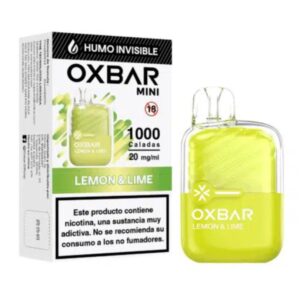 PODS OXBAR MINI SIN HUMO 1000 CALADAS - LEMON LIME