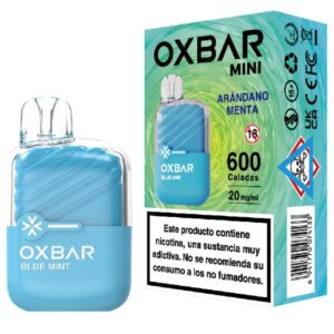 PODS OXBAR MINI 600 CALADAS - BLUE MINT