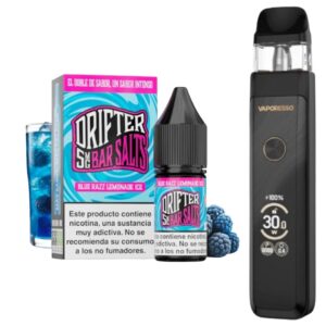 PACK INICIACIÓN VAPEO - DRIFTER BLUERRAZZ LEMONADE ICE